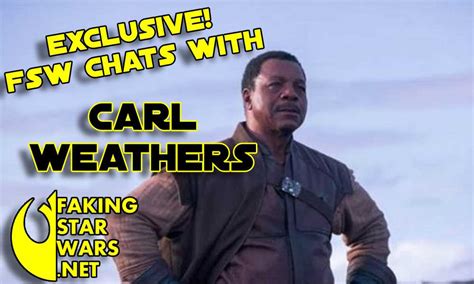 Exclusive! Carl Weathers Discusses The Mandalorian - Faking Star Wars