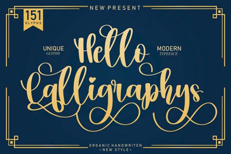 Hello Calligraphys – scratchones.com