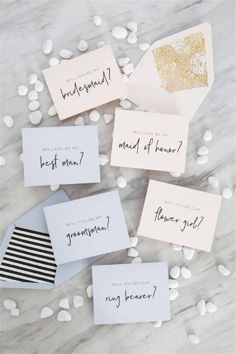 30+ Free Printable "Will You Be My Bridesmaid" Cards!