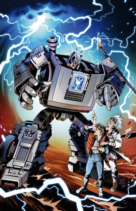 TRANSFORMERS / BACK TO THE FUTURE Comic Book Crossover Debuts from IDW ...