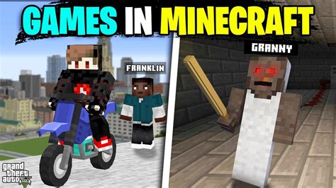 Most popular games in Minecraft 😮 - YouTube