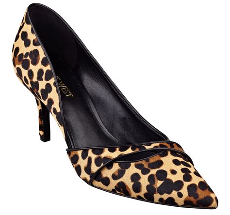 Leopard Print Kitten Heel Shoes | Tsaa Heel