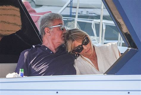 Sylvester Stallone Kisses Wife Jennifer Flavin During Italy Outing – Hollywood Life