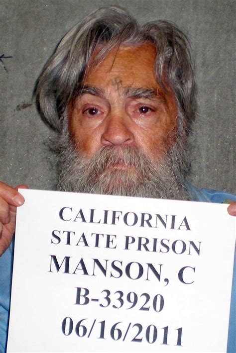 New prison photo shows shaggy, aged Charles Manson