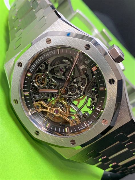 Audemars Piguet Royal Oak 15407ST Skeleton stainless steel - Carr Watches