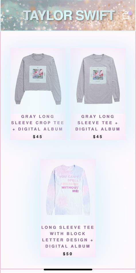 May 1st Limited Merch : r/TaylorSwift