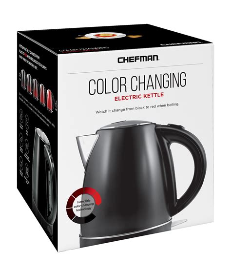 Chefman Color Changing Electric Kettle on Behance