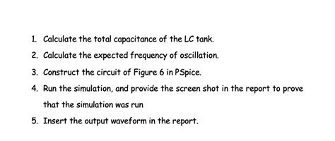 Solved 7 Application: Colpitts Oscillator (Simulation) The | Chegg.com