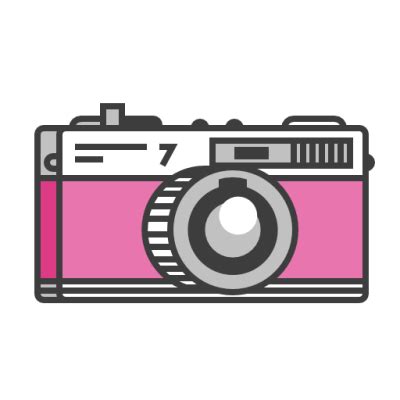 Pink Camera Icon at Vectorified.com | Collection of Pink Camera Icon free for personal use