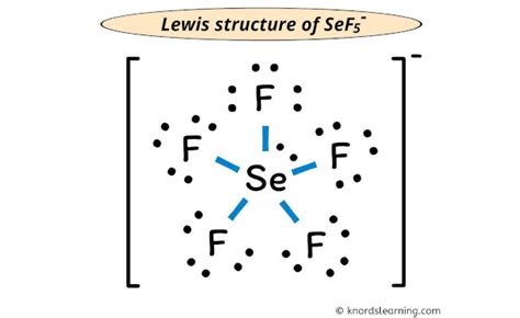 Lewis Structure of SeF5- (With 5 Simple Steps to Draw!)