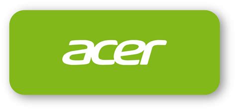 Acer company logo with realistic shadow. Popular computer and laptop manufacturing companies ...