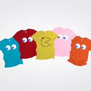 Mrs. Pacman Group Costume Halloween T-shirt, Family Costume, Teacher Pod Group Halloween Dress ...