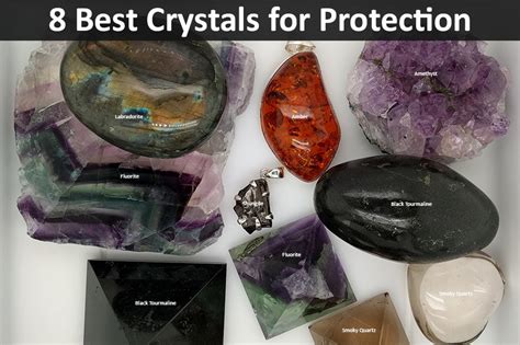 8 Best Crystals for Protection - The Best Protective Properties - Earth Inspired Gifts