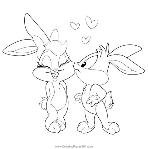 Lola Bunny And Bugs Bunny Coloring Pages Looney Tunes C – Modafinil24