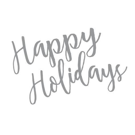 Happy Holidays Clipart Clip Art Library - vrogue.co
