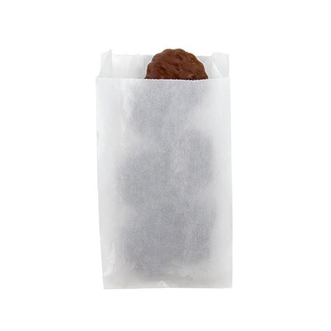 Glassine Bags with Gusset | 100 Pack | 3 1/2" x 1" x 6 1/4"