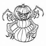 Scary Halloween Coloring Sheets sketch template