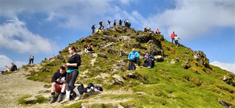 Hiking up Snowdon, Using a Motorhome as a Base