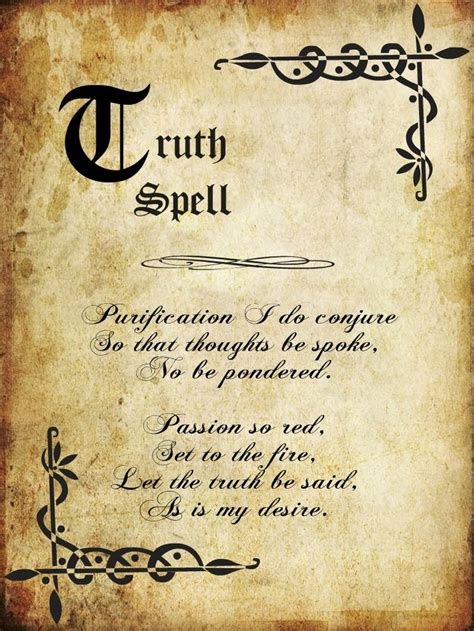 Spell Book Pages | Witch spell book, Magic spell book, Truth spell