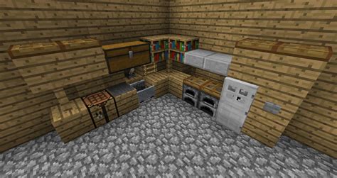 Minecraft Pe Kitchen Ideas