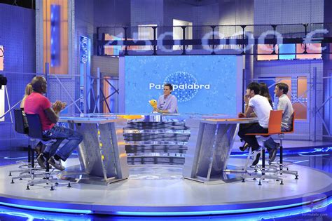 Grabación del concurso 'Pasapalabra' con nuevo decorado: Fotos - FormulaTV