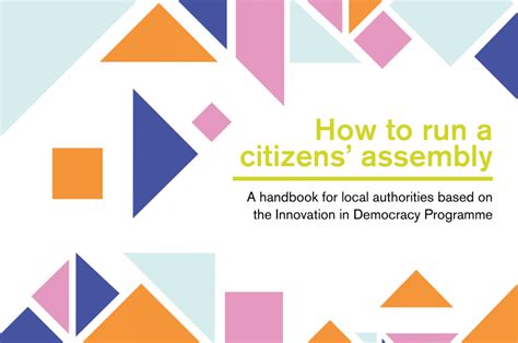 How to run a citizens' assembly (2020) - mySociety Research