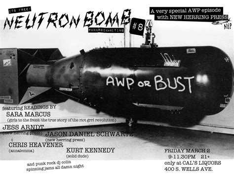 TONIGHT: Neutron Bomb #8 | Annalemma Magazine