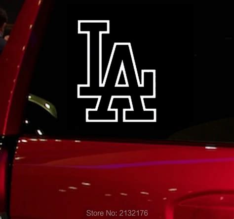 Dodgers baseball game Auto Window Sticker Decal for Car Truck Suv Decal ...