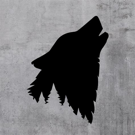 Wolf Vinyl Decal Wolf Decal Wolf Lover Gift Wolf Car Decal - Etsy