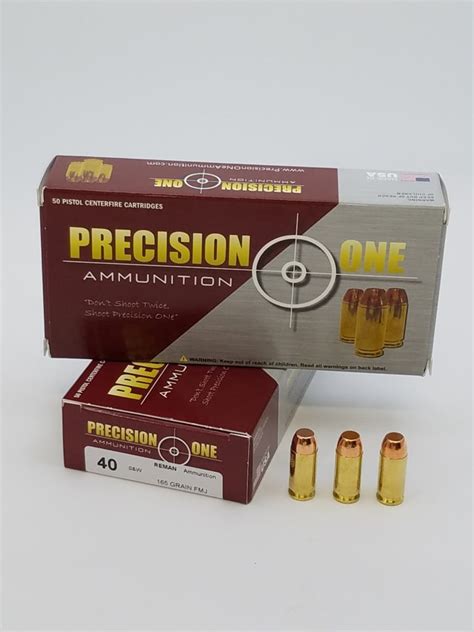 Remanufactured Handgun Ammo - Precision ONe Ammunition