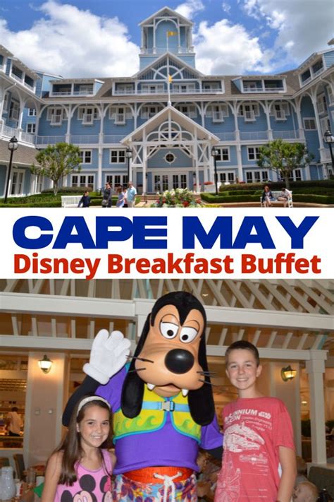 Disney's Cape May Breakfast Buffet with Characters - Disney Insider Tips