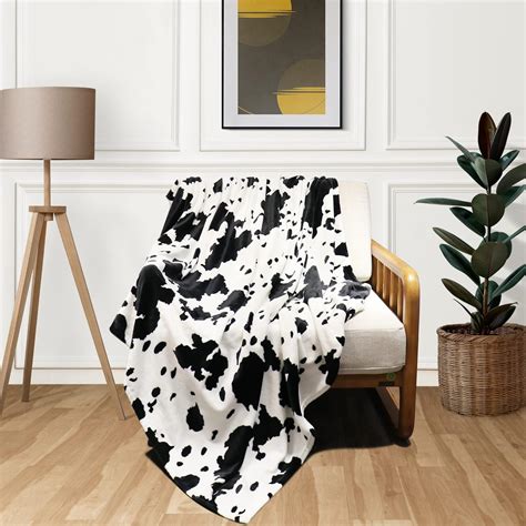 Amazon.com: Cow Print Blanket Soft Lightweight cute Cow Baby Blanket Baby Seat Couch Sofa 40x50 ...