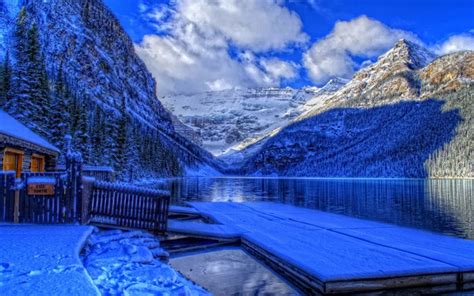 Download wallpapers Banff National Park, winter, Canadian landmarks ...