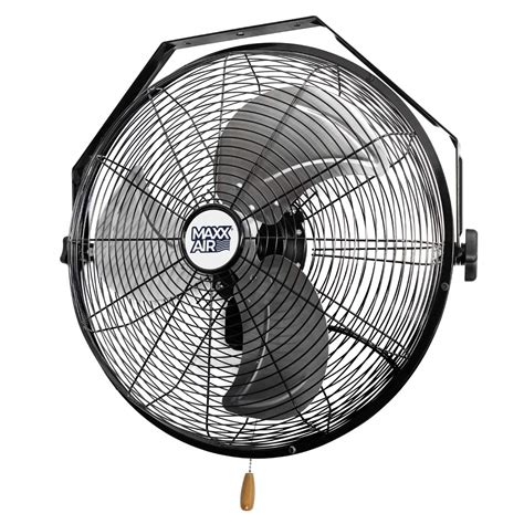 Maxxair Hvwm18 Wall Mount With 18 Inch Fan : Maxx Air 18 In 3 Speed ...