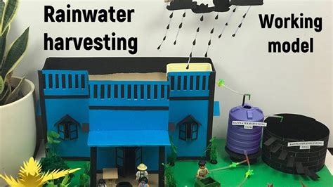 Rainwater Harvesting Model For Kids