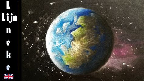 Easy PLANET EARTH pencil drawing for beginners - YouTube