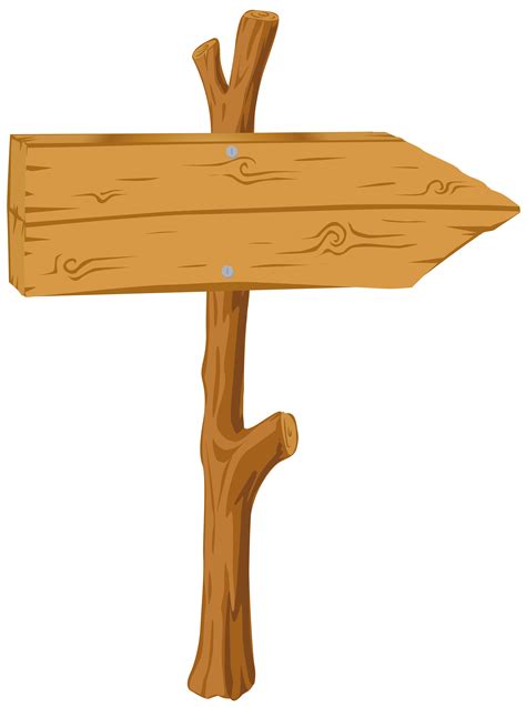 Cartoon Wood Sign Png Arrow Signs Clipart Png Image Clip Art Library | Sexiz Pix