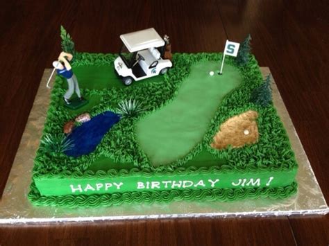 Golf Course Cake - CakeCentral.com