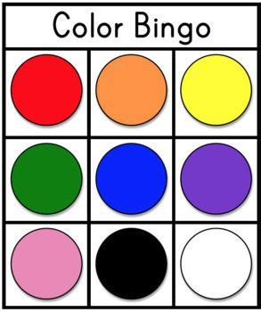 Color Bingo - FREEBIE! | Color bingo, Learning colors preschool ...