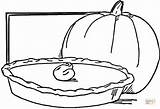 Pumpkin Pie Coloring Online  Super sketch template