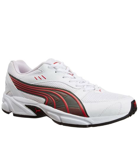 Puma White Running Sports Shoes Price in India- Buy Puma White Running ...