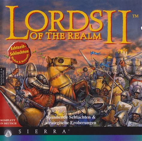 Lords of the Realm II + Siege Pack cover or packaging material - MobyGames