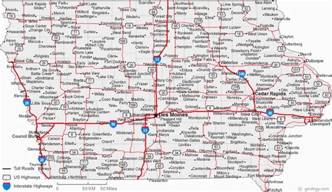 Map Of Minnesota and Iowa | secretmuseum