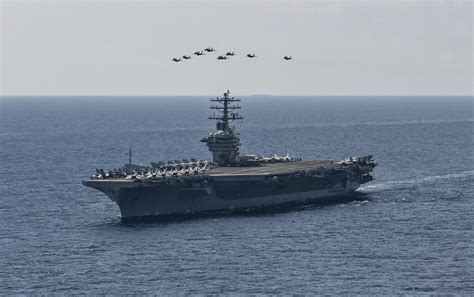 USS Nimitz Deploys to Gulf