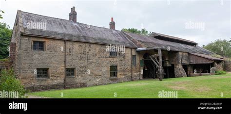 External view of Wortley Top Forge, an ancient water powered heavy iron ...