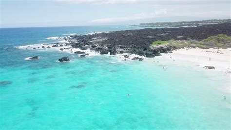 Kua Bay Big Island Of Hawaii Drone - YouTube