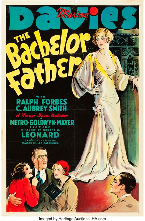 The Bachelor Father (MGM, 1931). One Sheet (27" X 41").. ... Movie ...