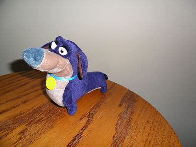 Open Season 2 Mr. Weenie Plush 7" Dachshund Weiner Dog Plush Purple Used Weinie | #456387747