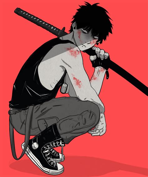 Tumblr | Gangsta anime, Anime characters, Character art