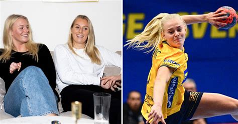 Stina Blackstenius stöd till sin syster Nina Koppang | SVT Sport